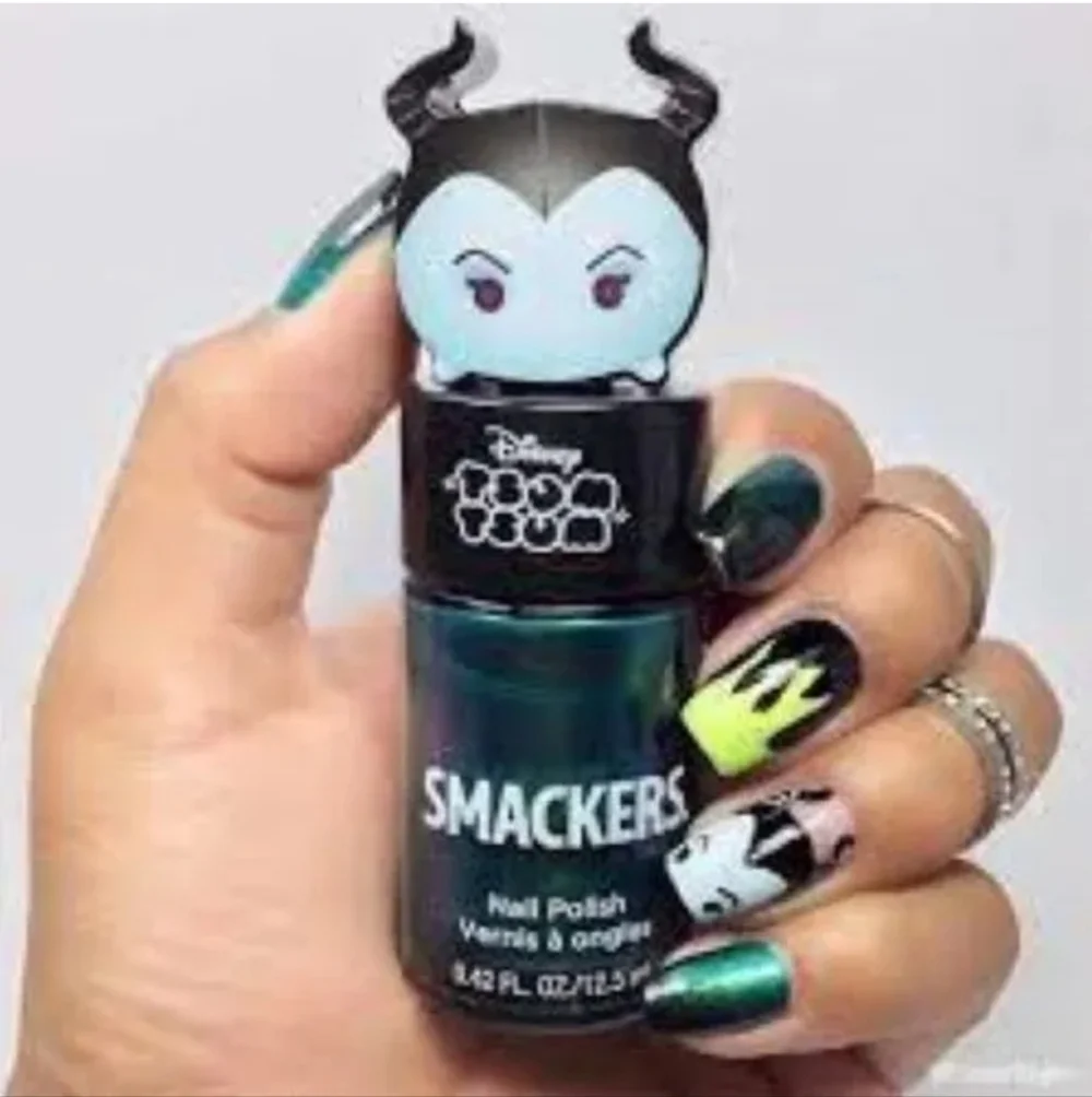 NWOT Disney Tsum Tsum mistress of evil and sorceress of the sea nail polish - Picture 2 of 5